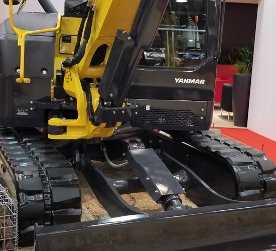 Excavator track